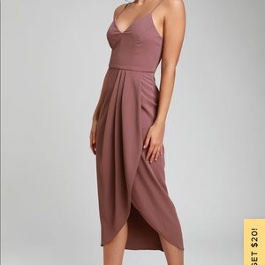 Lulus midi dress